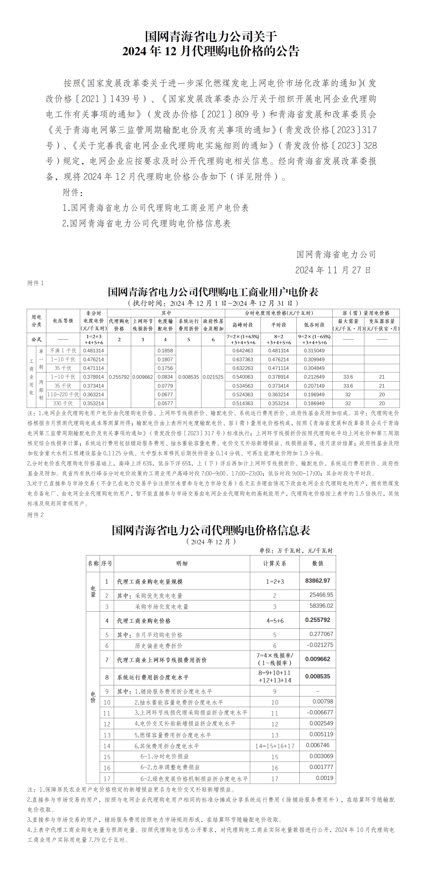 解析2024年电费收费标准新政策