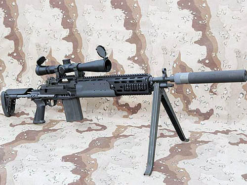 m14狙击步枪M14狙击步枪，精准射击的利器-第1张图片
