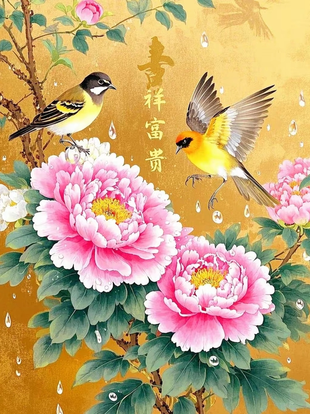牡丹和荷花一起寓意是什么牡丹与荷花共舞，寓意之美的双重奏-第1张图片