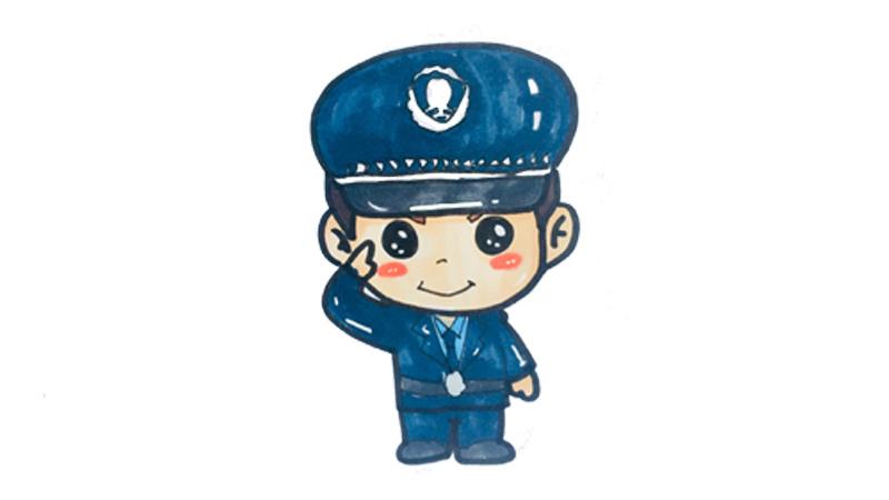 警察女性女警察的魅力——奶白大而坚韧的正义形象-第1张图片